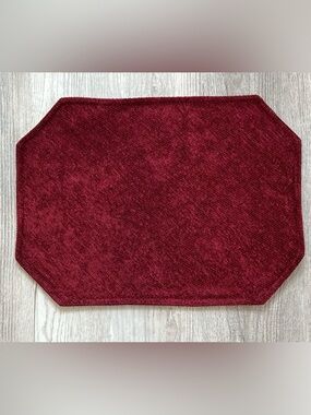 Burgundy Placemats set of 6